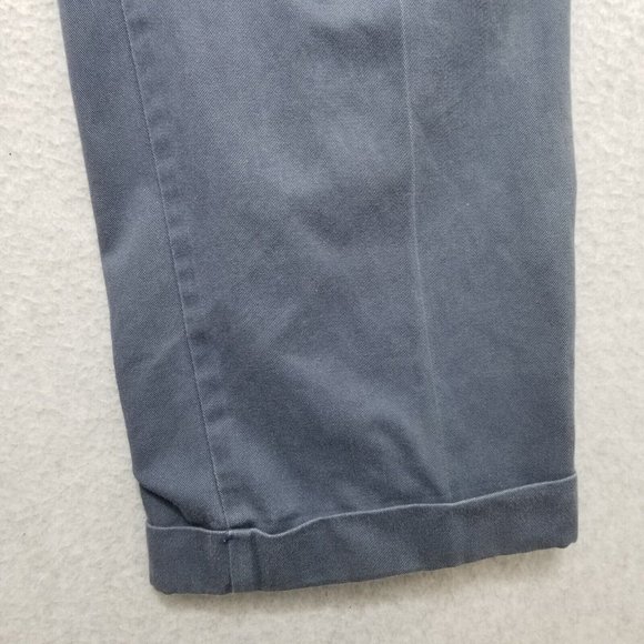 Chaps‎ Ralph Lauren Pants Mens 38x33 Blue Pockets Casual Cotton - Picture 3 of 14